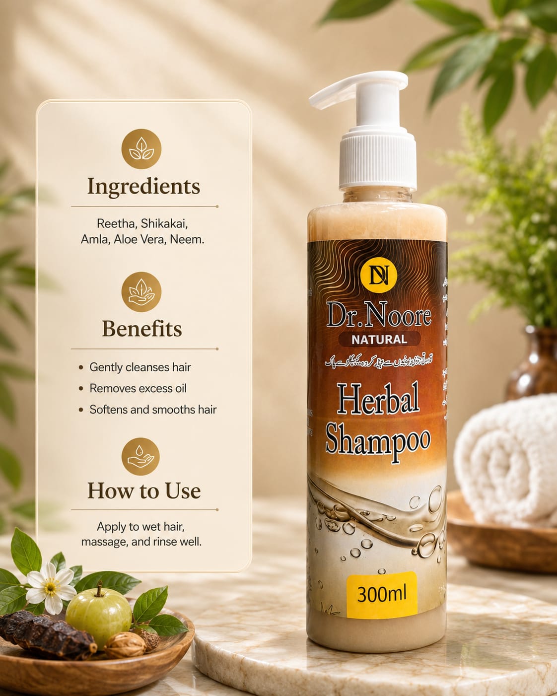 Herbal Shampoo - 300ml